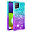 Coque Silicone Housse Etui Gel Bling-Bling S02 pour Samsung Galaxy A22 4G Petit