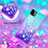 Coque Silicone Housse Etui Gel Bling-Bling S02 pour Samsung Galaxy A22 5G Petit