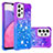 Coque Silicone Housse Etui Gel Bling-Bling S02 pour Samsung Galaxy A33 5G Violet