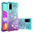 Coque Silicone Housse Etui Gel Bling-Bling S02 pour Samsung Galaxy A41 Petit