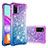 Coque Silicone Housse Etui Gel Bling-Bling S02 pour Samsung Galaxy A41 Petit