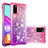 Coque Silicone Housse Etui Gel Bling-Bling S02 pour Samsung Galaxy A41 Petit