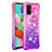 Coque Silicone Housse Etui Gel Bling-Bling S02 pour Samsung Galaxy A51 5G Petit