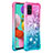 Coque Silicone Housse Etui Gel Bling-Bling S02 pour Samsung Galaxy A51 5G Petit