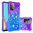Coque Silicone Housse Etui Gel Bling-Bling S02 pour Samsung Galaxy A52s 5G Violet