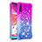 Coque Silicone Housse Etui Gel Bling-Bling S02 pour Samsung Galaxy A70S Petit