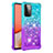 Coque Silicone Housse Etui Gel Bling-Bling S02 pour Samsung Galaxy A72 4G Petit