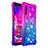 Coque Silicone Housse Etui Gel Bling-Bling S02 pour Samsung Galaxy A9 (2018) A920 Violet