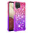 Coque Silicone Housse Etui Gel Bling-Bling S02 pour Samsung Galaxy F12 Petit