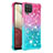 Coque Silicone Housse Etui Gel Bling-Bling S02 pour Samsung Galaxy F12 Petit