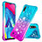 Coque Silicone Housse Etui Gel Bling-Bling S02 pour Samsung Galaxy M10 Petit