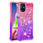 Coque Silicone Housse Etui Gel Bling-Bling S02 pour Samsung Galaxy M51 Petit