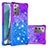 Coque Silicone Housse Etui Gel Bling-Bling S02 pour Samsung Galaxy Note 20 5G Petit