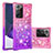 Coque Silicone Housse Etui Gel Bling-Bling S02 pour Samsung Galaxy Note 20 Ultra 5G Petit