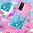 Coque Silicone Housse Etui Gel Bling-Bling S02 pour Xiaomi Poco F5 Pro 5G Petit