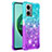 Coque Silicone Housse Etui Gel Bling-Bling S02 pour Xiaomi Redmi 10 5G Bleu Ciel