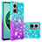 Coque Silicone Housse Etui Gel Bling-Bling S02 pour Xiaomi Redmi 10 5G Petit