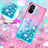 Coque Silicone Housse Etui Gel Bling-Bling S02 pour Xiaomi Redmi 11A 4G Petit