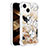 Coque Silicone Housse Etui Gel Bling-Bling S03 pour Apple iPhone 13 Or