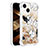 Coque Silicone Housse Etui Gel Bling-Bling S03 pour Apple iPhone 14 Plus Or