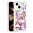 Coque Silicone Housse Etui Gel Bling-Bling S03 pour Apple iPhone 14 Plus Rouge