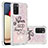Coque Silicone Housse Etui Gel Bling-Bling S03 pour Samsung Galaxy A03s Rose