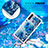 Coque Silicone Housse Etui Gel Bling-Bling S03 pour Samsung Galaxy A21 European Petit