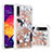 Coque Silicone Housse Etui Gel Bling-Bling S03 pour Samsung Galaxy A30S Petit