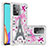 Coque Silicone Housse Etui Gel Bling-Bling S03 pour Samsung Galaxy A52 4G Petit