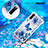 Coque Silicone Housse Etui Gel Bling-Bling S03 pour Samsung Galaxy A70S Petit