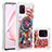 Coque Silicone Housse Etui Gel Bling-Bling S03 pour Samsung Galaxy A81 Mixte