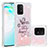 Coque Silicone Housse Etui Gel Bling-Bling S03 pour Samsung Galaxy A91 Petit