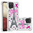 Coque Silicone Housse Etui Gel Bling-Bling S03 pour Samsung Galaxy F12 Petit