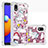 Coque Silicone Housse Etui Gel Bling-Bling S03 pour Samsung Galaxy M01 Core Petit