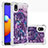 Coque Silicone Housse Etui Gel Bling-Bling S03 pour Samsung Galaxy M01 Core Petit