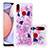 Coque Silicone Housse Etui Gel Bling-Bling S03 pour Samsung Galaxy M01s Petit