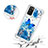 Coque Silicone Housse Etui Gel Bling-Bling S03 pour Samsung Galaxy M02s Petit