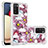 Coque Silicone Housse Etui Gel Bling-Bling S03 pour Samsung Galaxy M02s Petit