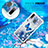 Coque Silicone Housse Etui Gel Bling-Bling S03 pour Samsung Galaxy M10S Petit