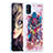 Coque Silicone Housse Etui Gel Bling-Bling S03 pour Samsung Galaxy M21 Mixte