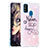 Coque Silicone Housse Etui Gel Bling-Bling S03 pour Samsung Galaxy M21 Rose