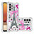 Coque Silicone Housse Etui Gel Bling-Bling S03 pour Samsung Galaxy M32 5G Petit