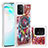 Coque Silicone Housse Etui Gel Bling-Bling S03 pour Samsung Galaxy M80S Petit