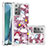 Coque Silicone Housse Etui Gel Bling-Bling S03 pour Samsung Galaxy Note 20 5G Petit