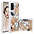 Coque Silicone Housse Etui Gel Bling-Bling S03 pour Samsung Galaxy S20 5G Or