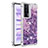 Coque Silicone Housse Etui Gel Bling-Bling S03 pour Xiaomi Poco F5 Pro 5G Violet