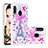 Coque Silicone Housse Etui Gel Bling-Bling S04 pour Samsung Galaxy A20e Petit