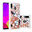 Coque Silicone Housse Etui Gel Bling-Bling S04 pour Samsung Galaxy A30 Petit