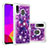 Coque Silicone Housse Etui Gel Bling-Bling S04 pour Samsung Galaxy A30 Petit