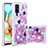 Coque Silicone Housse Etui Gel Bling-Bling S04 pour Samsung Galaxy A71 4G A715 Petit